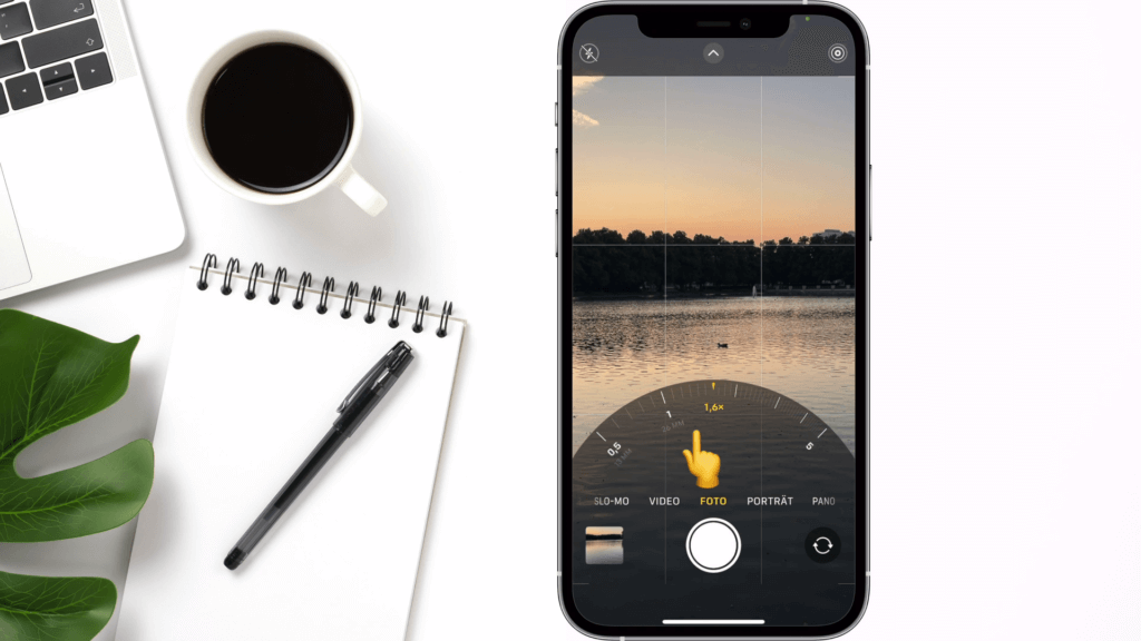 iPhone Kamera Zoom präzise steuern
