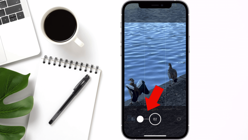 Schnell auf den iPhone Serien-Modus zugreifen