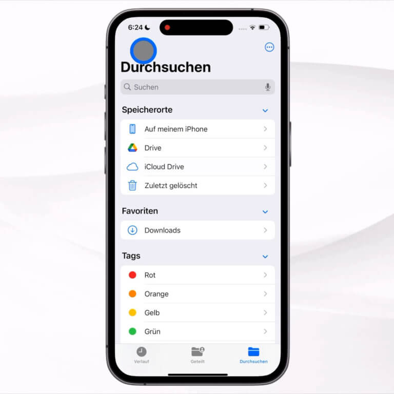 5 APP DATEIEN EINRICHTEN visual data 3